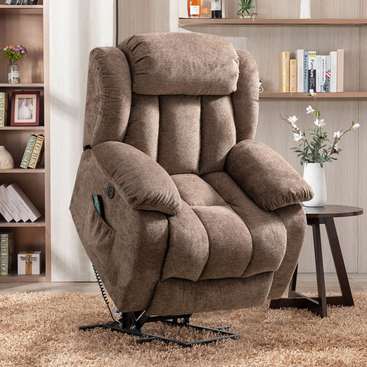 39'' Wide Power Lift Chair Recliner with Massager Heat