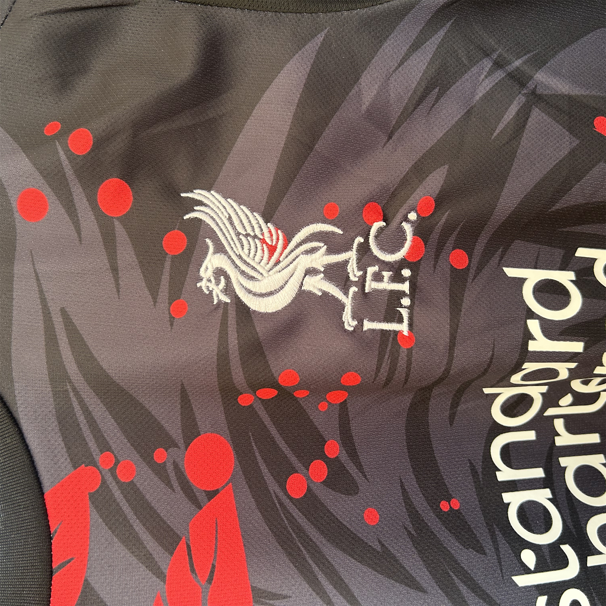 ManixJersey.com | Liver.pool 24-25 Black Fire Phoenix Special Edition Jersey - Fans Version -Customize Name, Number and Patch | Worldwide Shipping