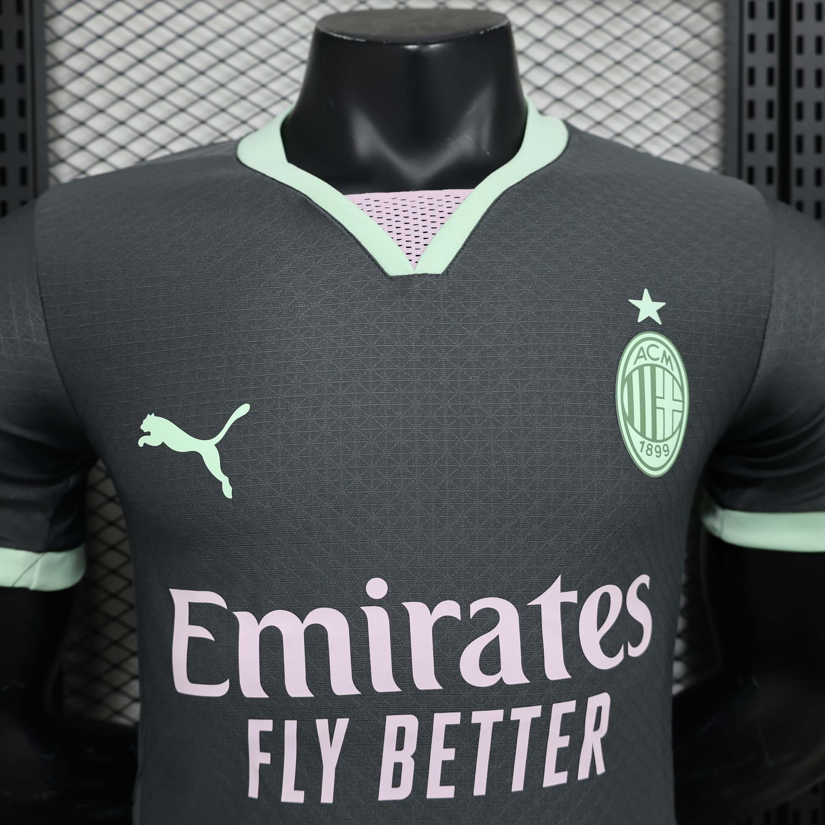 2024/2025 Player Version AC Milan Third Away Soccer Jersey 1:1 Thai Quality:football jersey mysite: unitedjerseyfootball 邓江浪:football