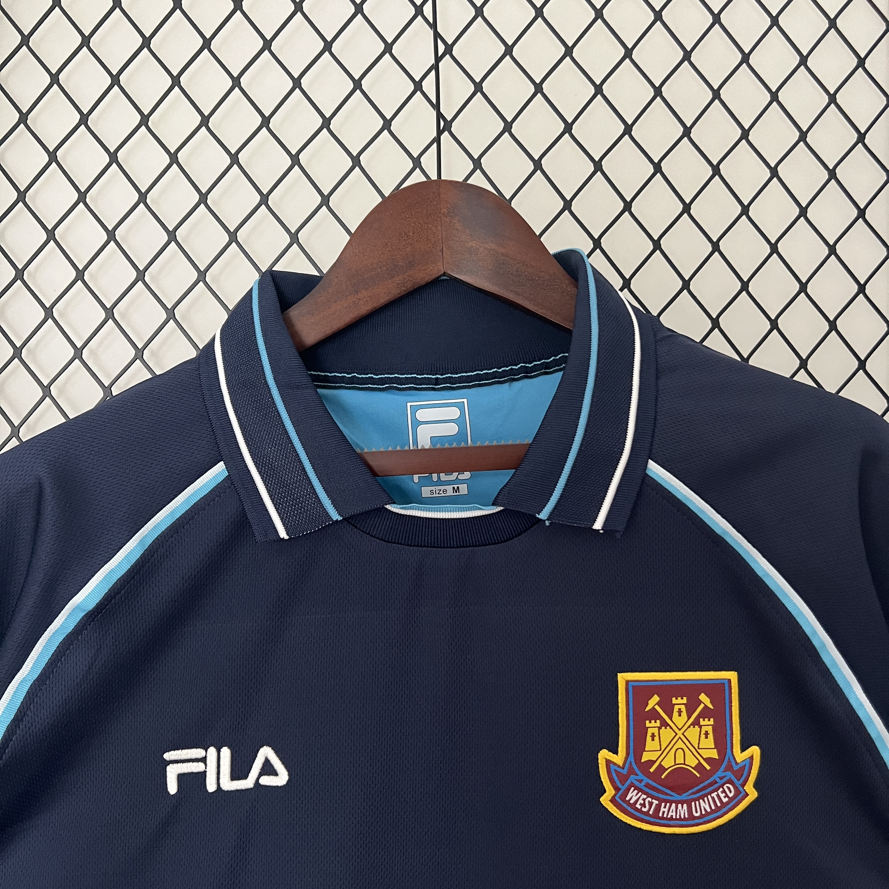 ManixJersey.com | Retro West Ham United 1999-01 Third Jersey -Customize Name, Number and Patch | Worldwide Shipping