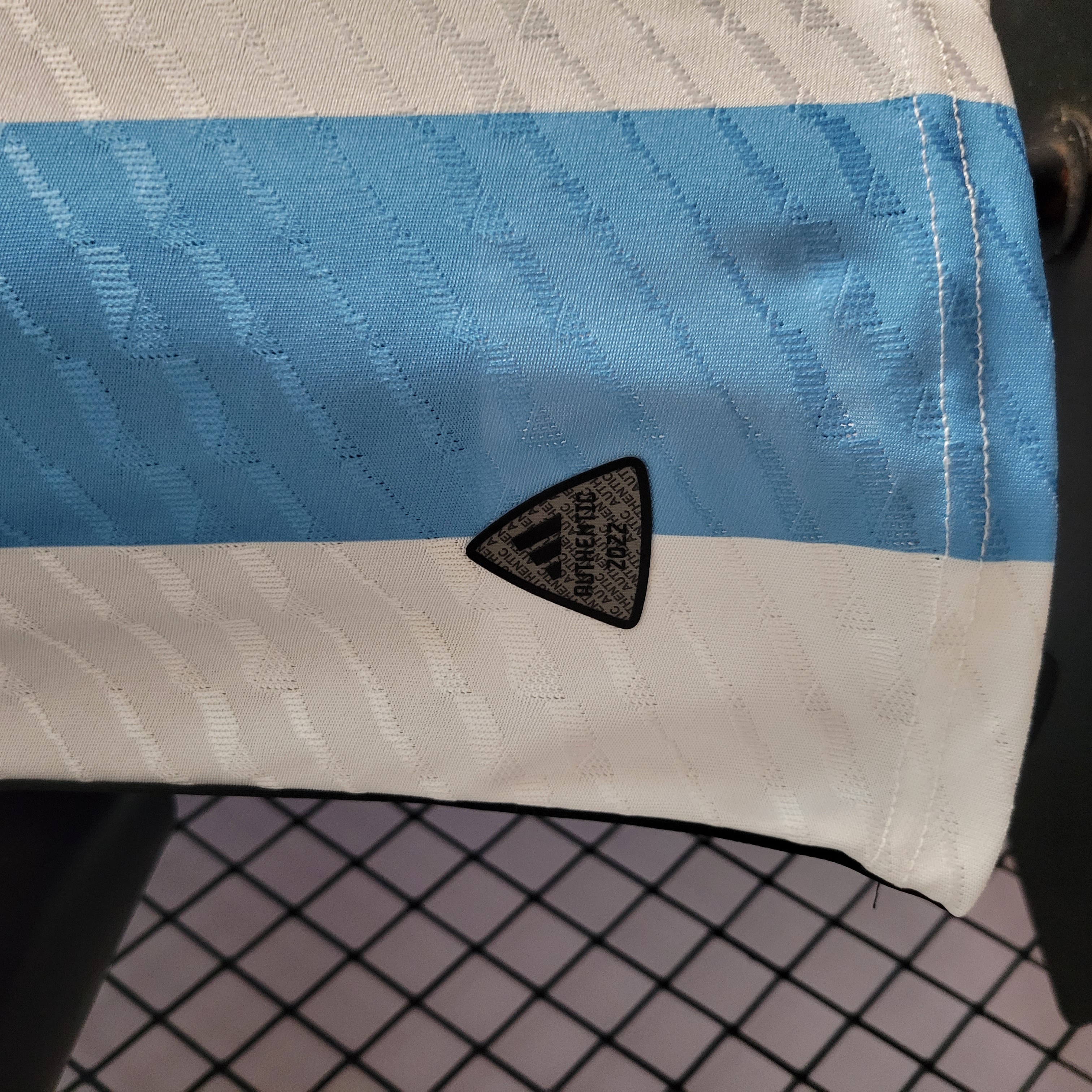 ManixJersey.com | Argentina 3 Stars 22-23 Home Stadium Jersey - Player Version ( with 2022 World Champions Patch ) -Customize Name, Number and Patch | Worldwide Shipping