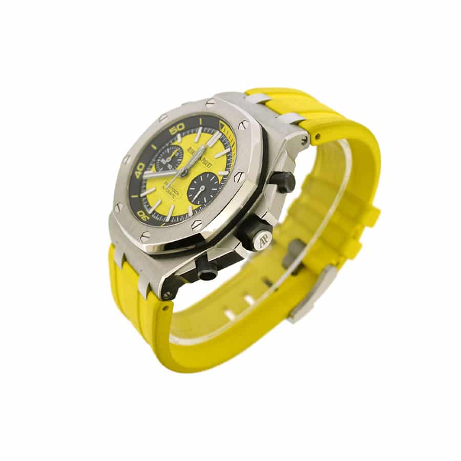 audemars piguet royal oak offshore diver chronograph yellow 26703st oo a051ca 011 1