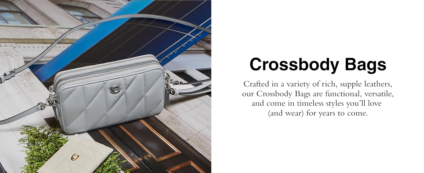Crossbody Bags are functional, versatile, and come in timeless styles you'll wear for years to come