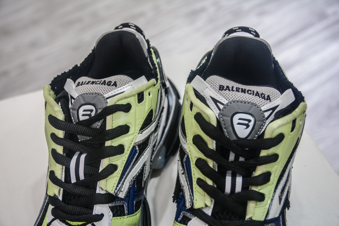 Balenciaga Runner Trainer in Black Blue、mysite、Cacoeks