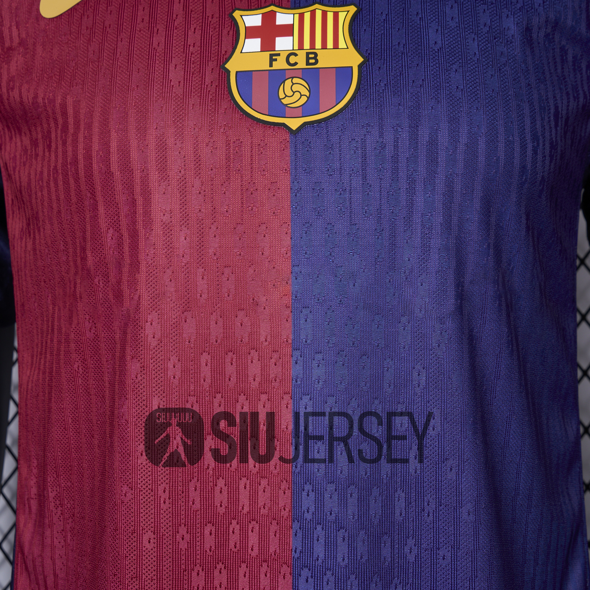 SIUjerseys-Barcelona 24-25 Home Unsponsored Jersey - Player Version