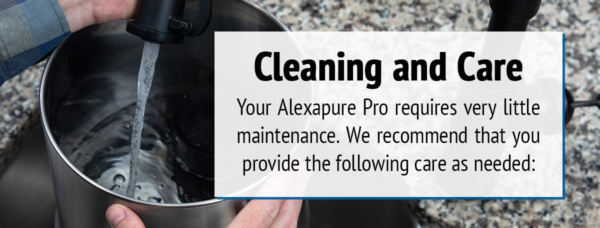 cleaning and care