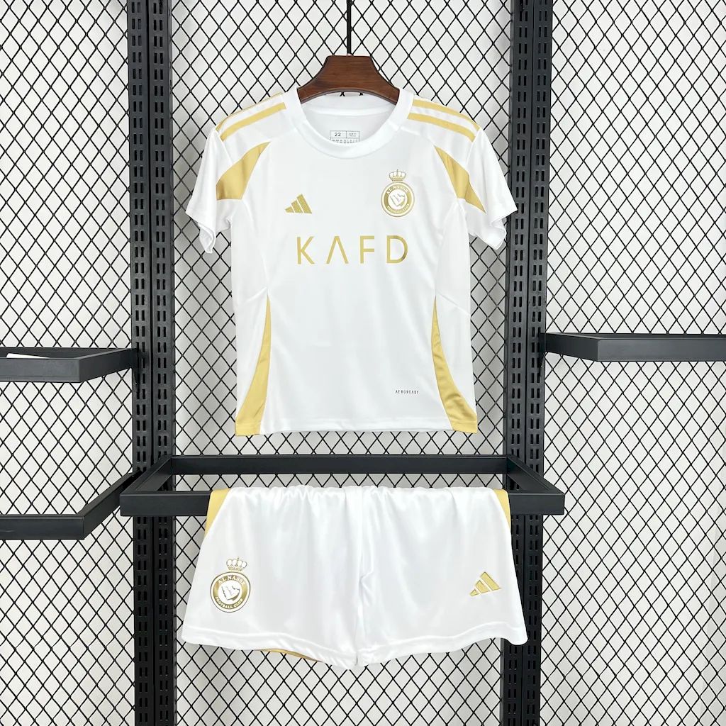 JerseysGala.com | Al Nassr Riyadh Victory 24-25 Third Kids Kit -Customize Name, Number and Patch | Worldwide Shipping