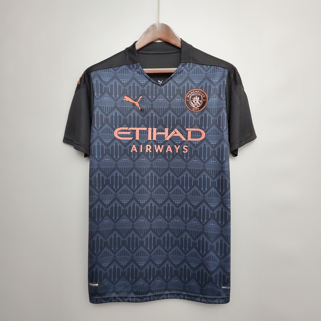 Higojerseys-Manchester City 20-21 Away Stadium Jersey - Fans Version