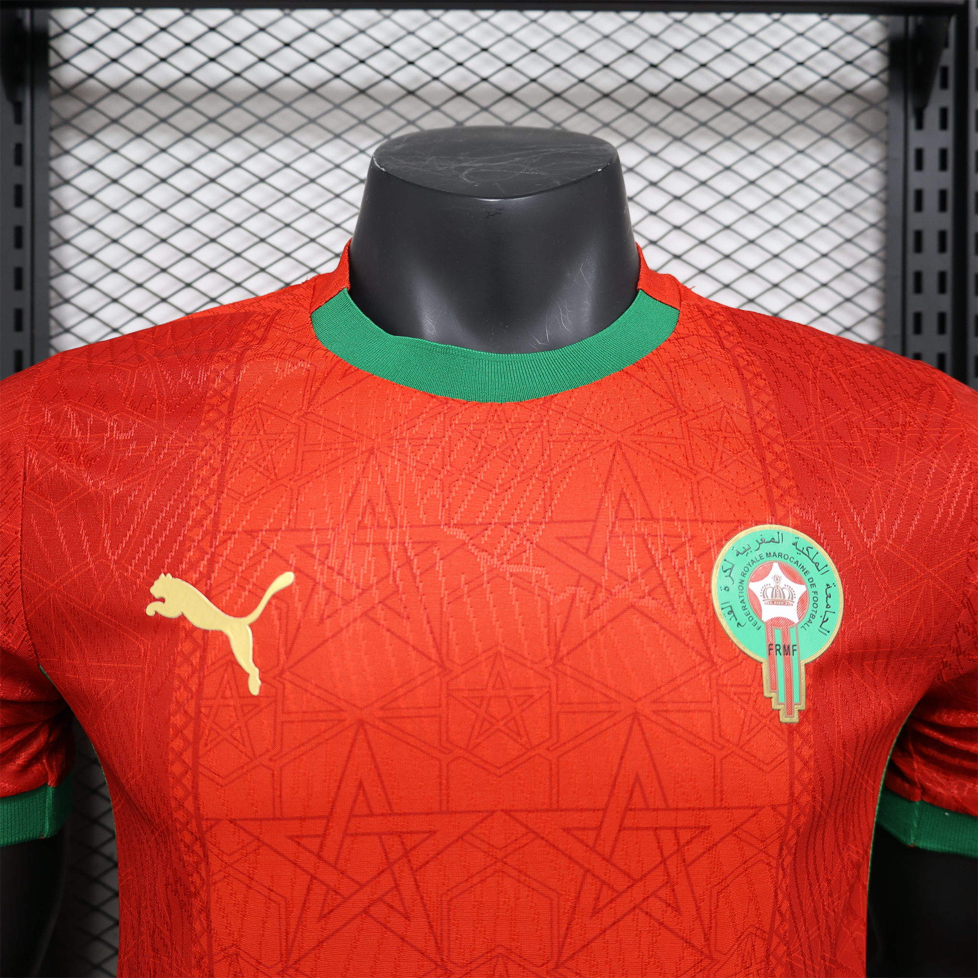 ManixJersey.com | Morocco 24-25 Home Jersey - Player Version -Customize Name, Number and Patch | Worldwide Shipping
