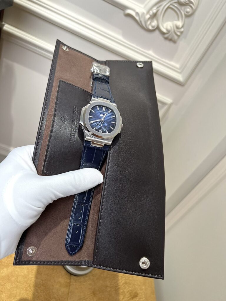 Đồng Hồ Patek Philippe Nautilus 5726G Màu Xanh Blue PPF (1)