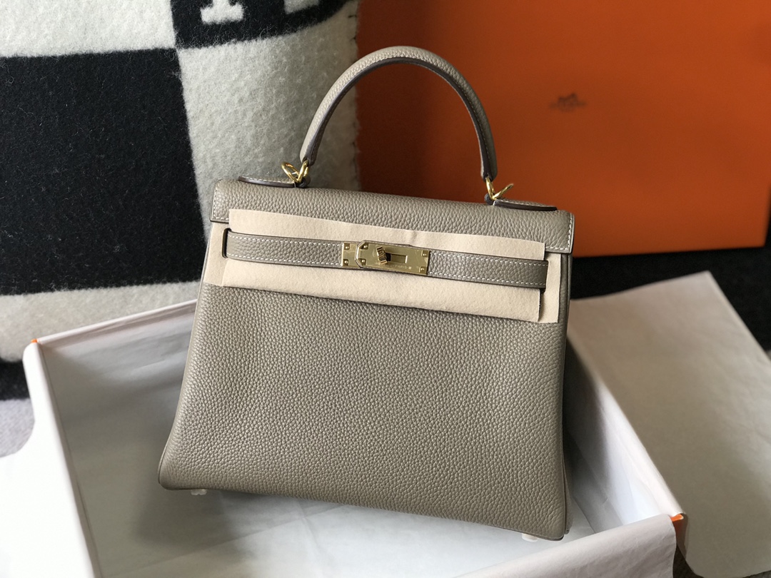 Original Copy Hermes Kelly Togo Leather Handbags More Colors-1