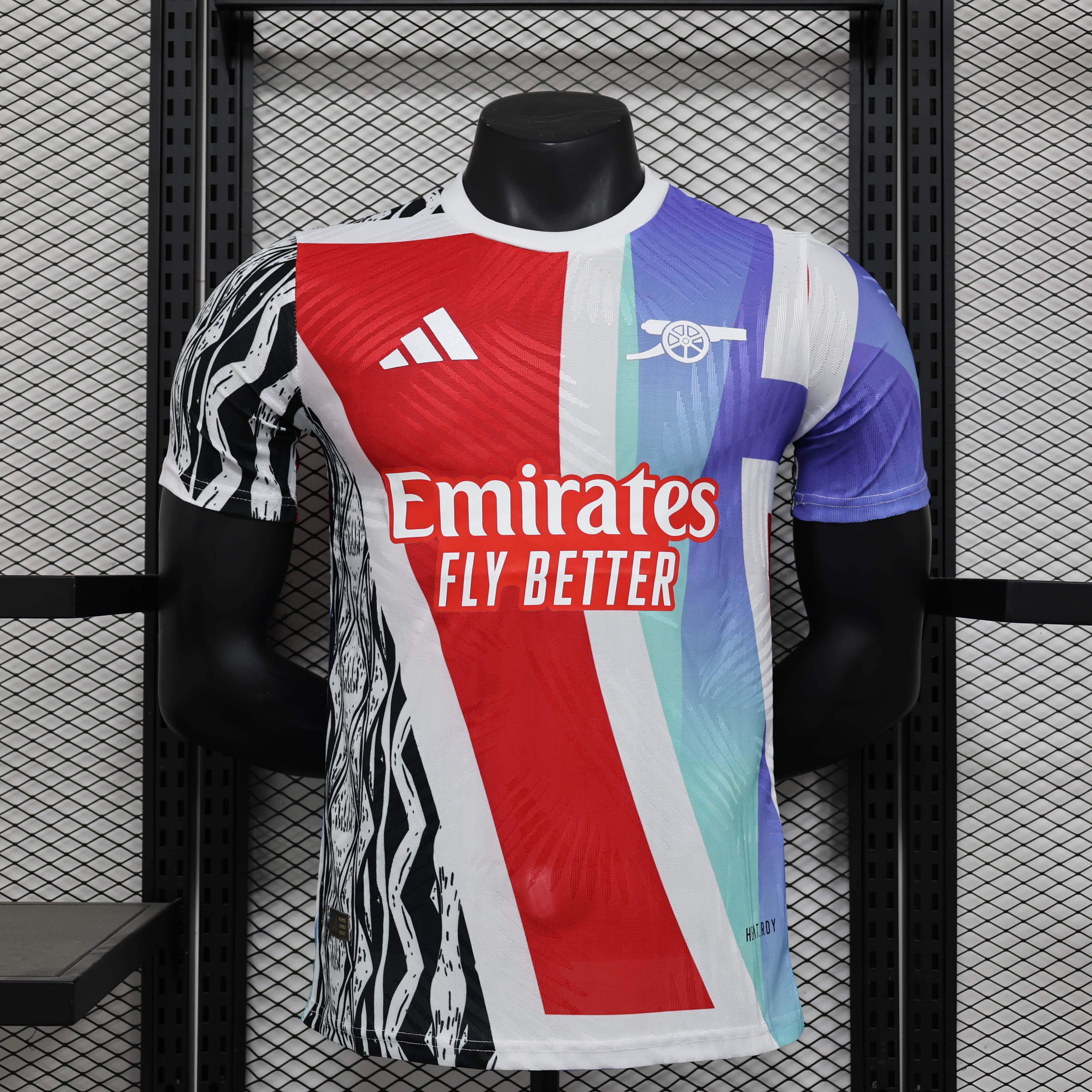 2024/2025 Player Version Arsenal Pre-match clothing Football Shirt 1:1 Thai Quality:football jersey mysite: unitedjerseyfootball 邓江浪:football