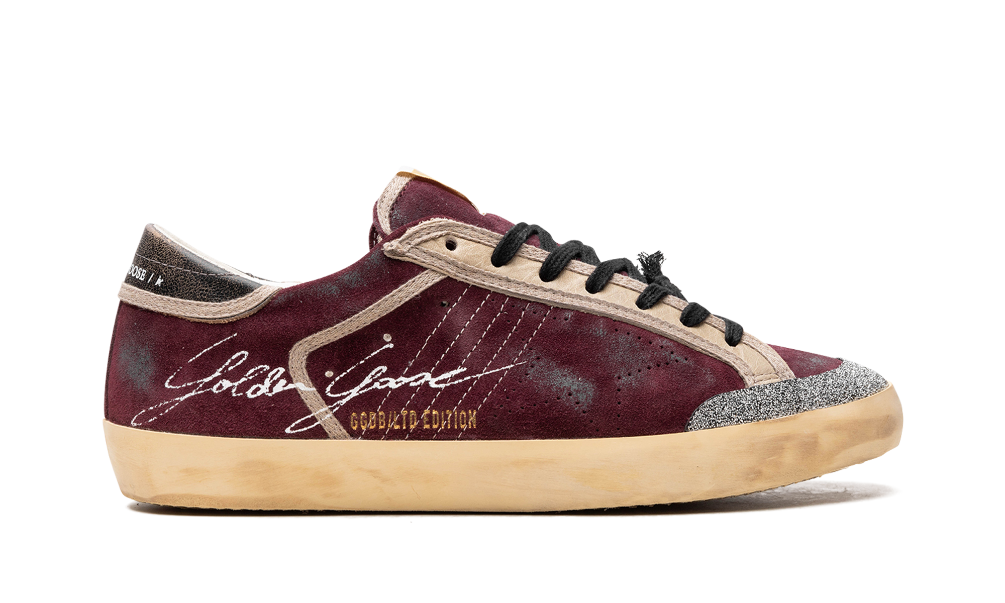 SUPER-STAR PENSTAR SUEDE UPPER CRYSTAL PENSTAR SKATE STAR VINTAGE LEATHER HEEL SIGNATURE FOXING "WINE RED BLACK"、mysite、Cacoeks