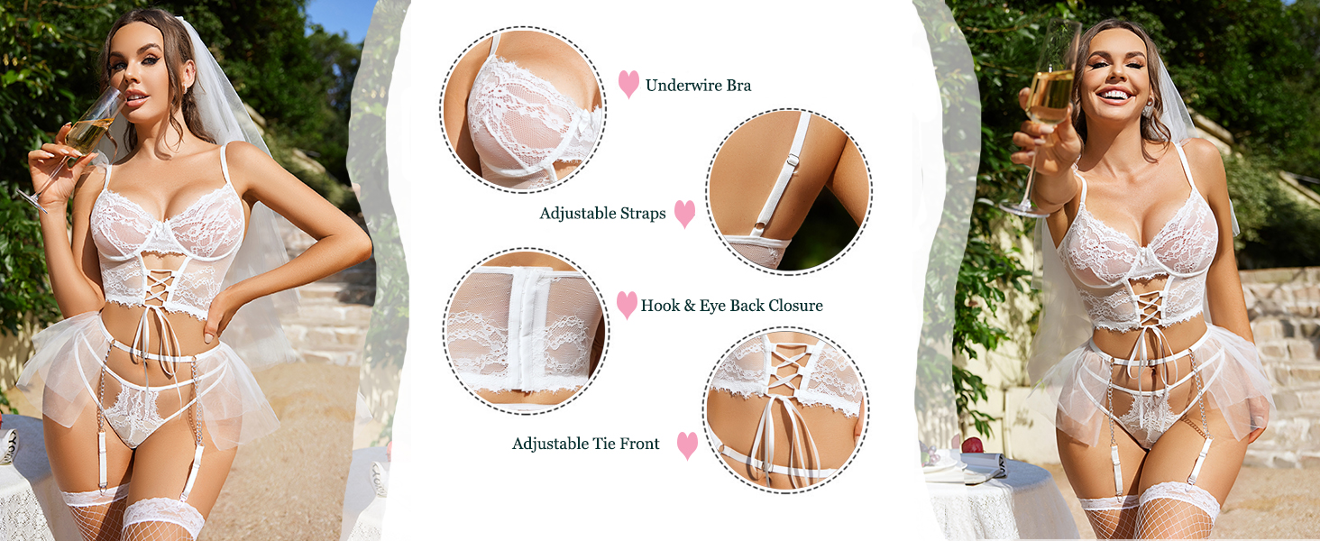 sexy garter set