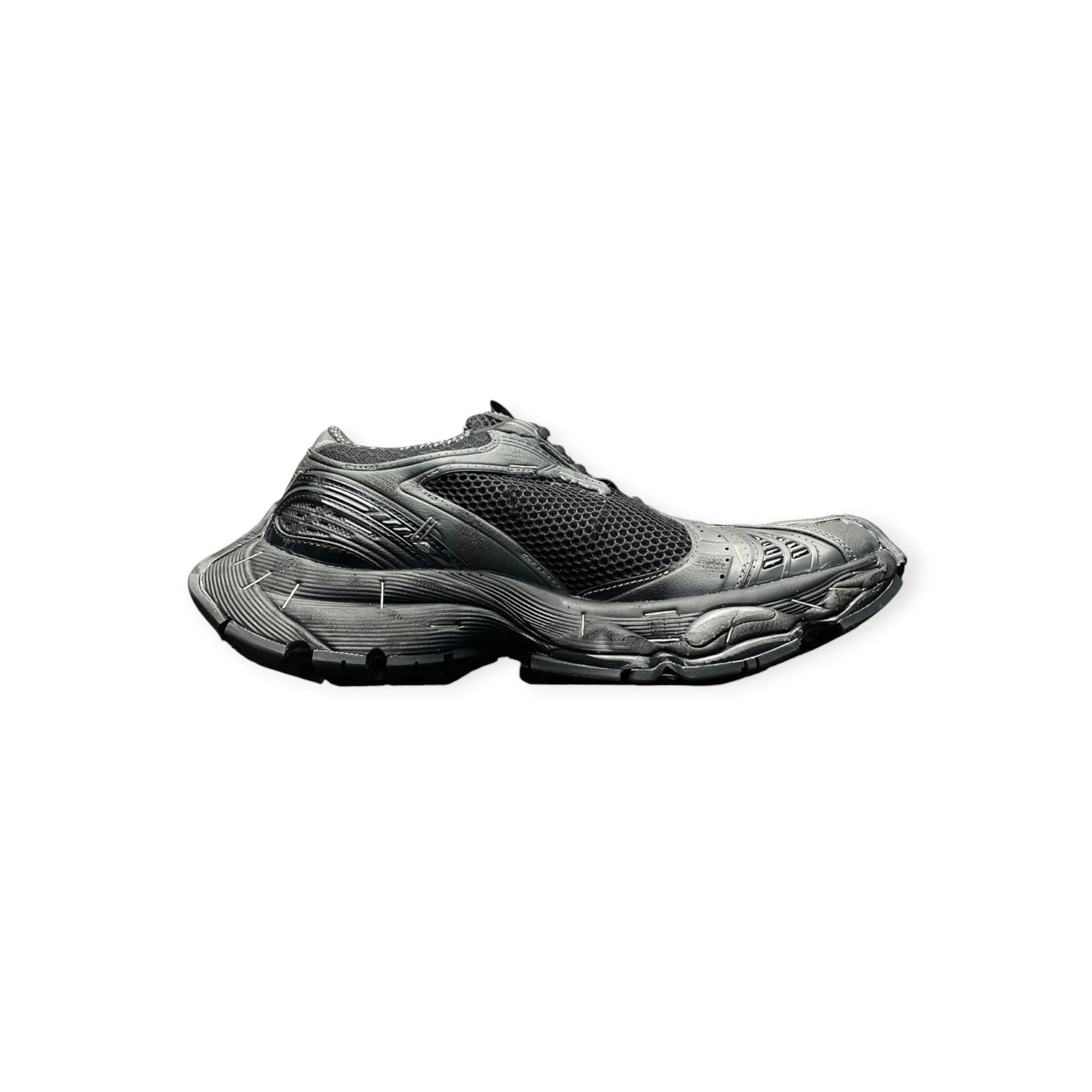 Balenciaga Stapler Sneaker in Black、mysite、Cacoeks