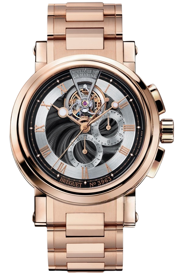Breguet Marine Ref. 5837BR/92/RM0 Super Clone Watch – Rose Gold Blue Dial Fake Replica