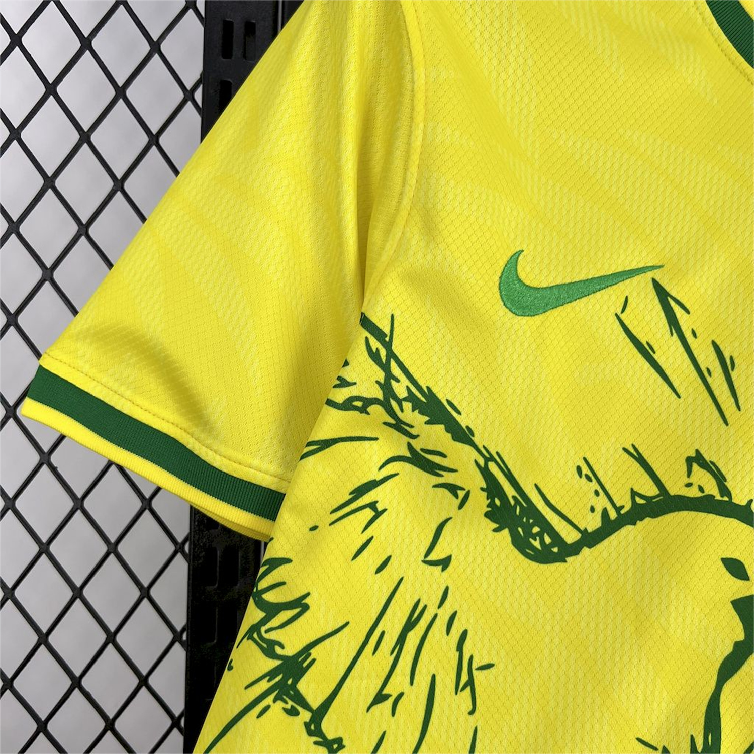 UltraTrikot-Brazil 25-26 Green Dove Yellow Jersey - Fans Version