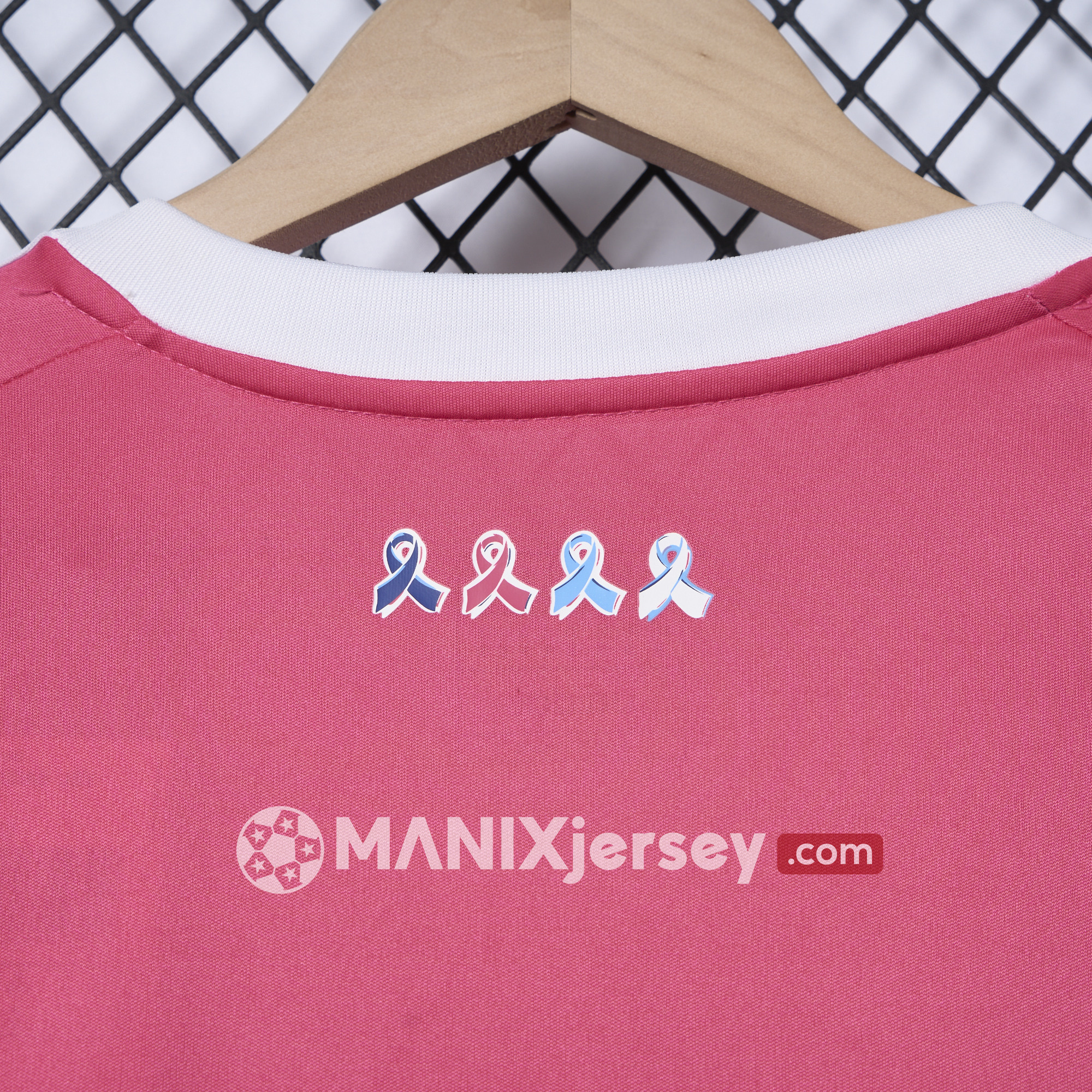 ManixJersey.com | Schalke 04 24-25 GK Pink October Jersey - Fans Version -Customize Name, Number and Patch | Worldwide Shipping