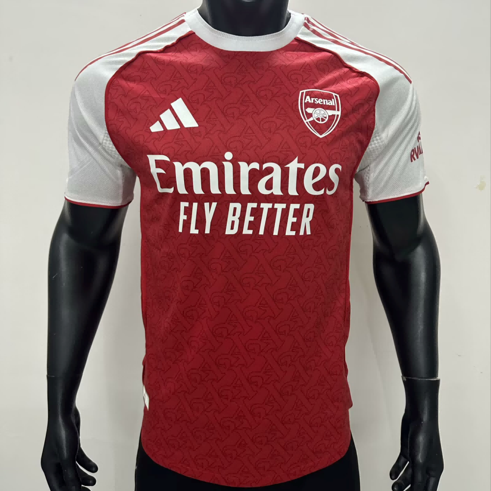 25/26 Player Version Arsenal Home Football Shirt-mysite Custom Football Kit- Nextkits