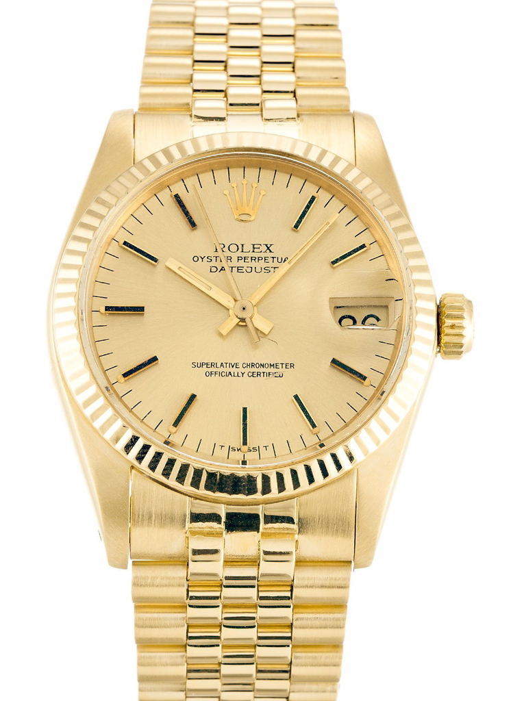 Replica Rolex Datejust Mid-Size 30mm Champagne Dial 6827-fasswatch