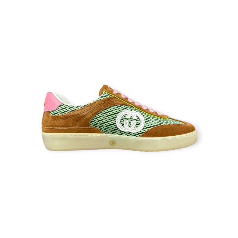 Gucci G57 Sneaker in Brown Pink、mysite、Cacoeks