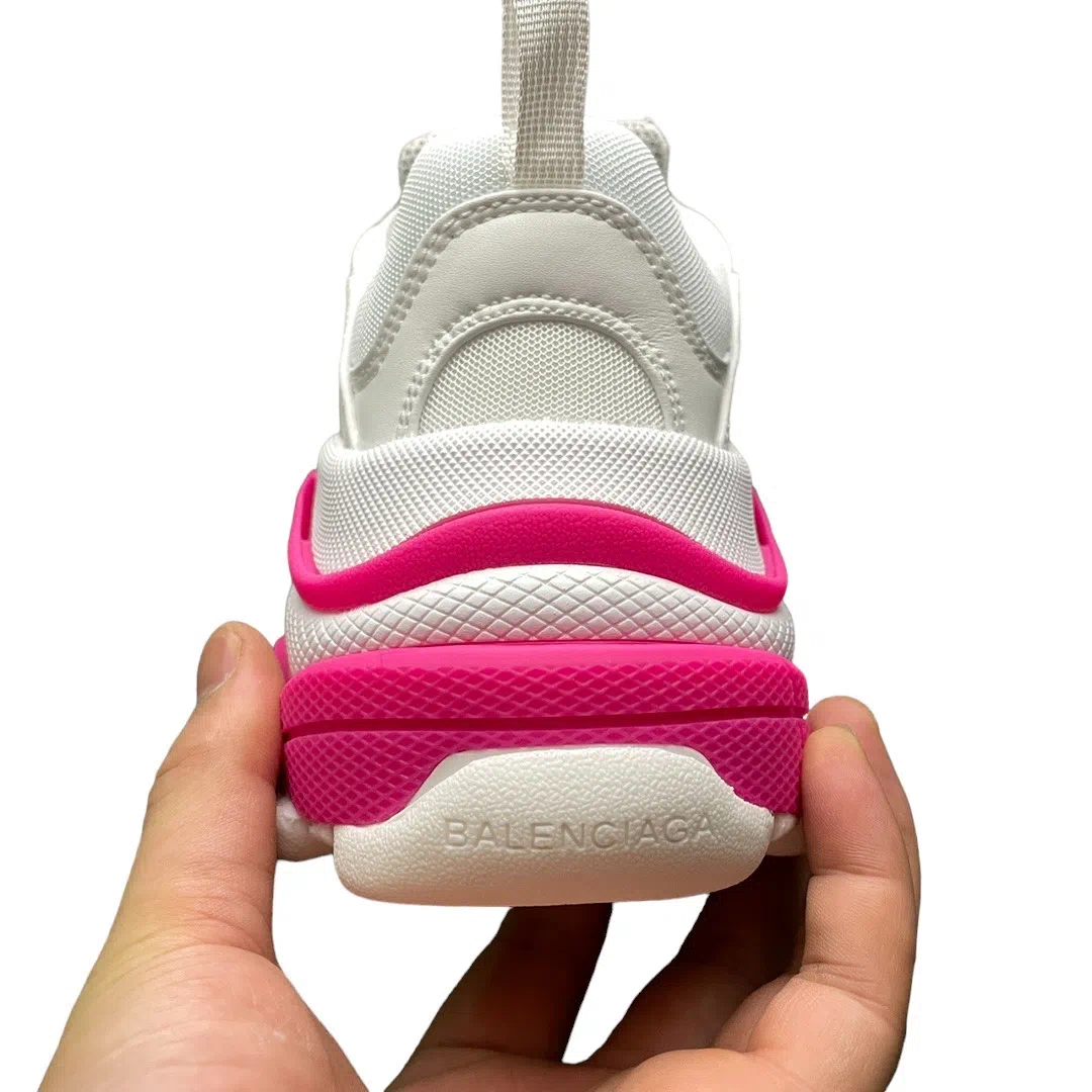 Balenciaga Triple S Sneaker Fluo Pink White、mysite、Cacoeks