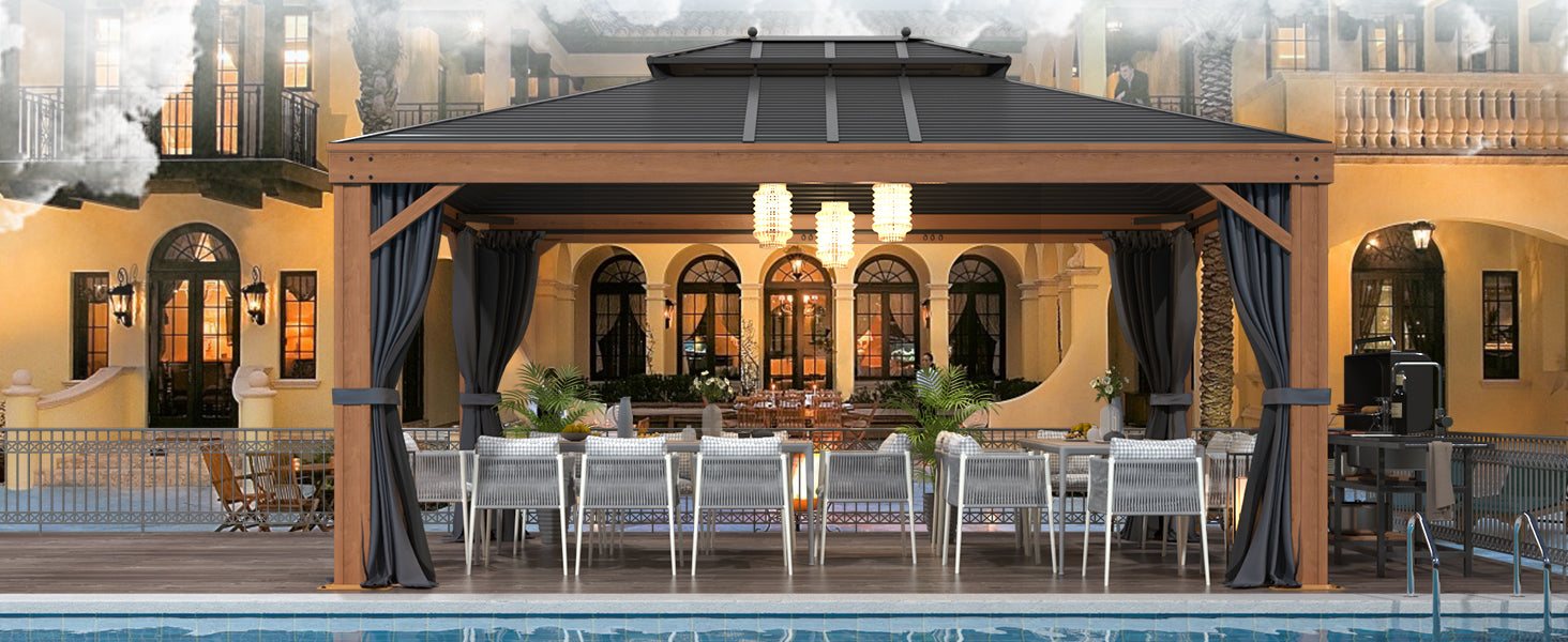 wall-mounted-hardtop-gazebo-with-drainage-gutters-12x16