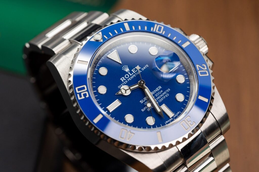 Đồng Hồ Rolex Submariner Date 116619LB Rep 11 Màu Xanh Clean 40mm (1)