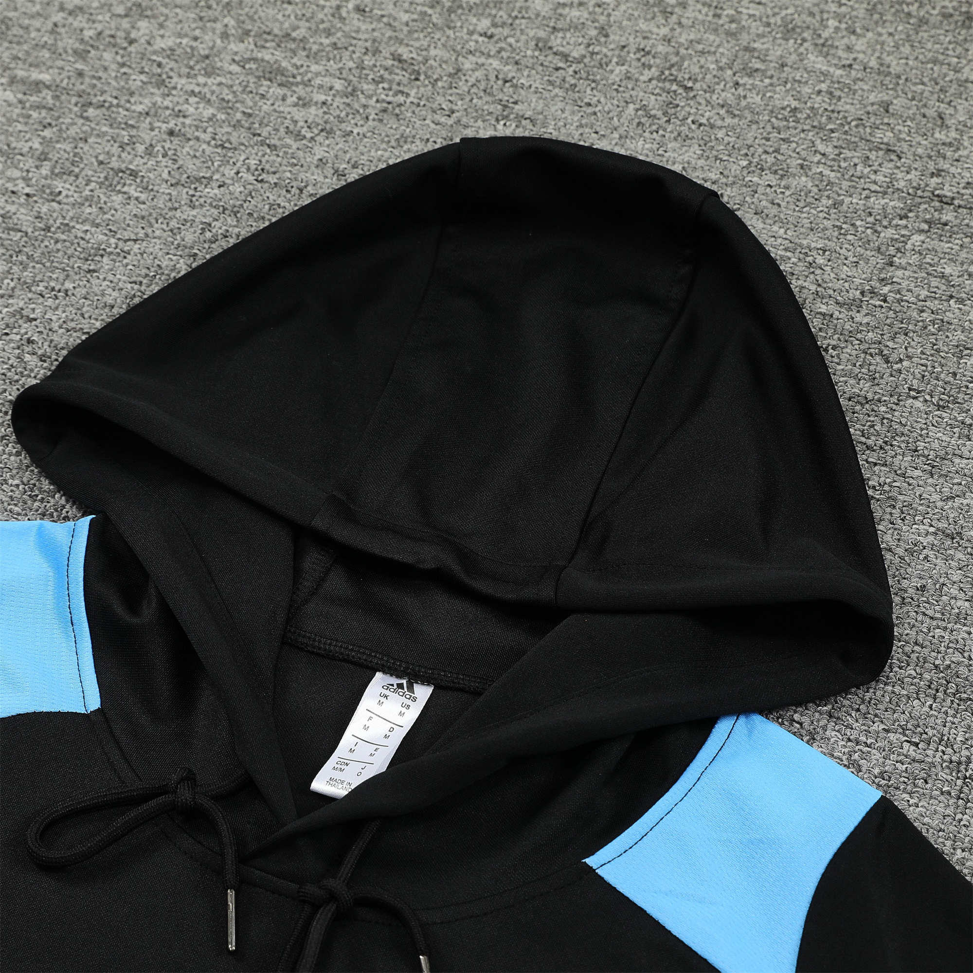 ManixJersey.com | Argentina 24-25 Long Sleeve Training Set - Black Blue -Customize Name, Number and Patch | Worldwide Shipping