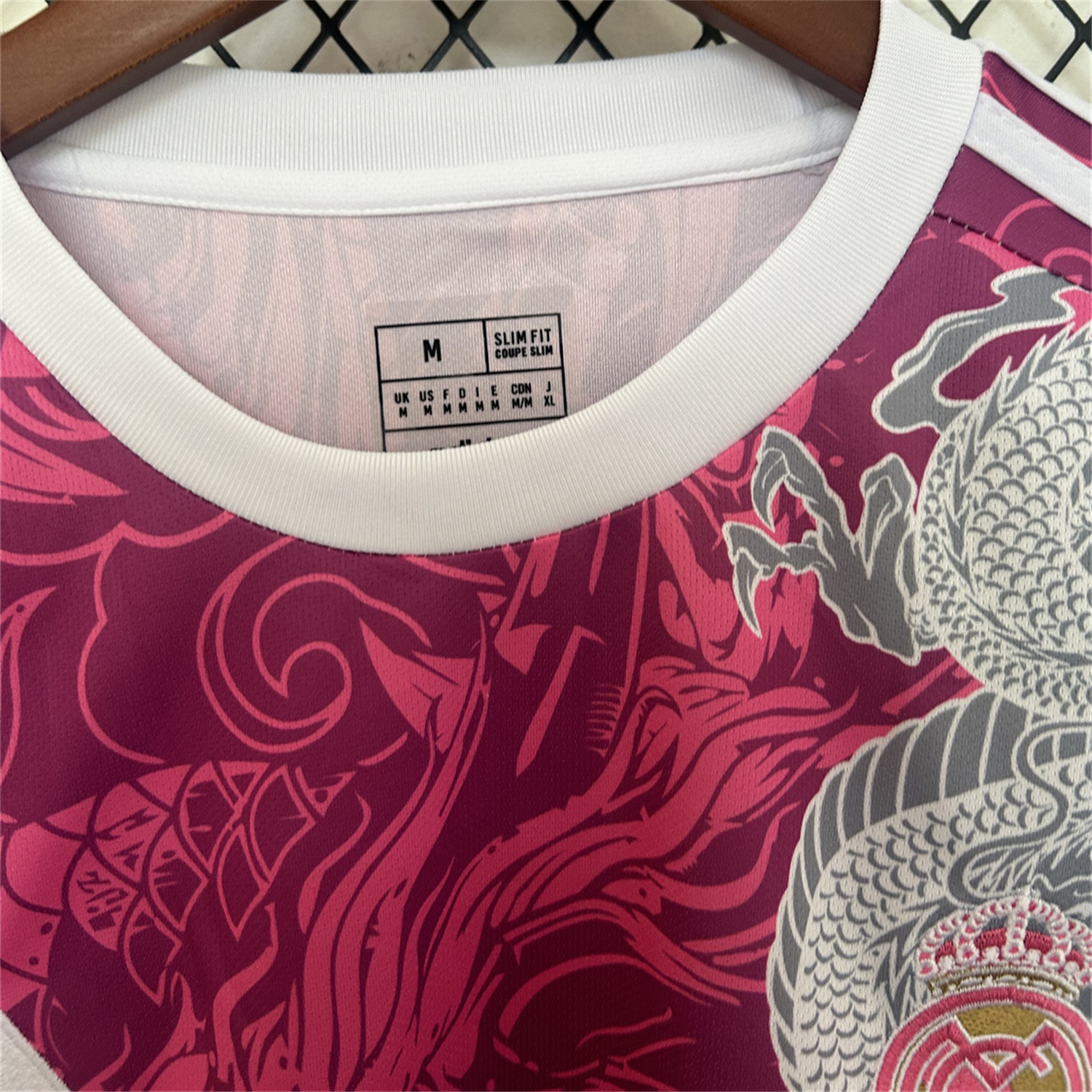 UltraTrikot-Real Madrid 25-26 White Dragon Pink Special Jersey - Fans Version