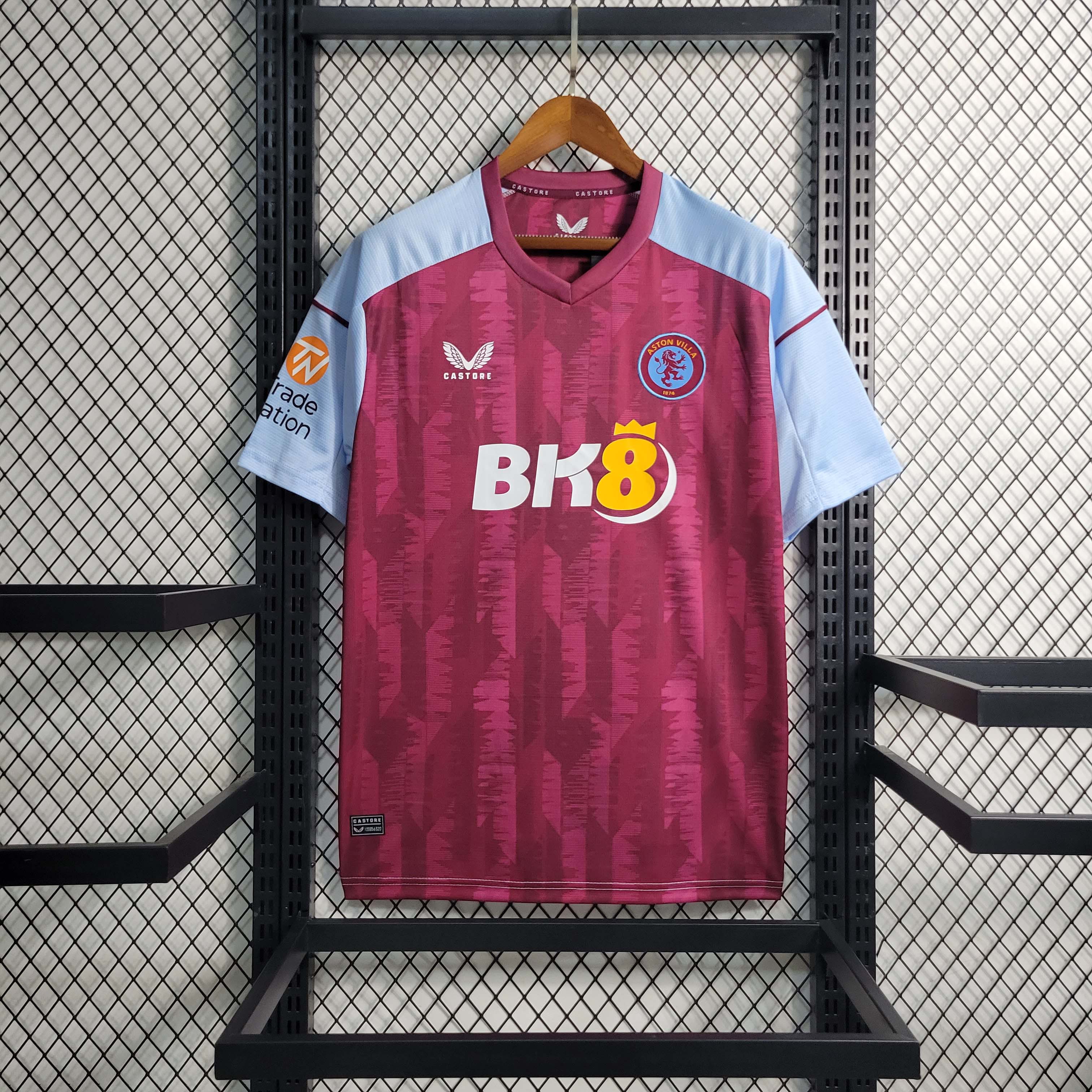 2023/2024 Aston Villa Home Football Shirt 1:1 Thai Quality:football jersey mysite: unitedjerseyfootball 邓江浪:football