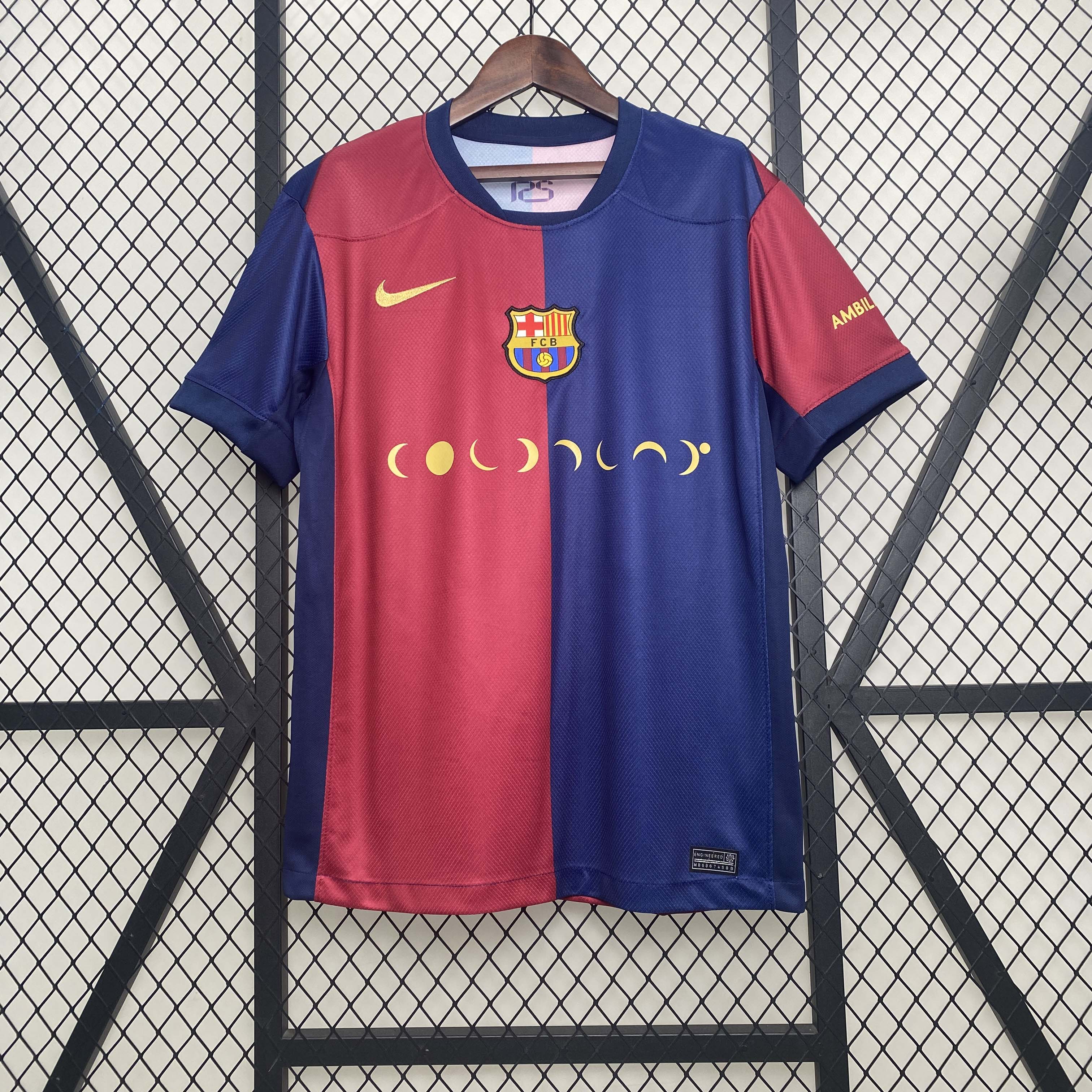 2024/2025 Barcelona Home Moon Music Football Shirt 1:1 Thai Quality:football jersey mysite: unitedjerseyfootball 邓江浪:football