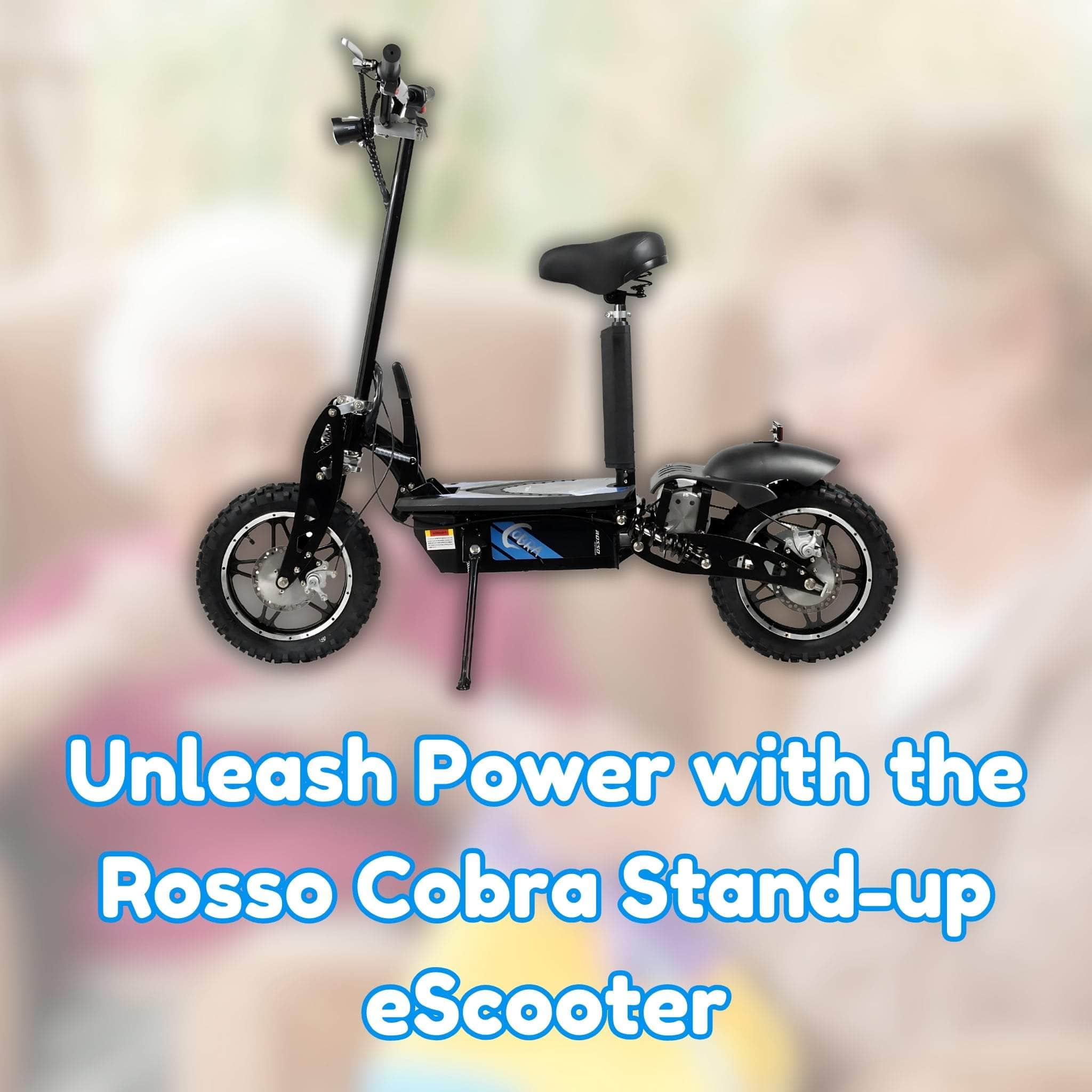 Unleash Power with the Rosso Cobra Stand-up eScooter