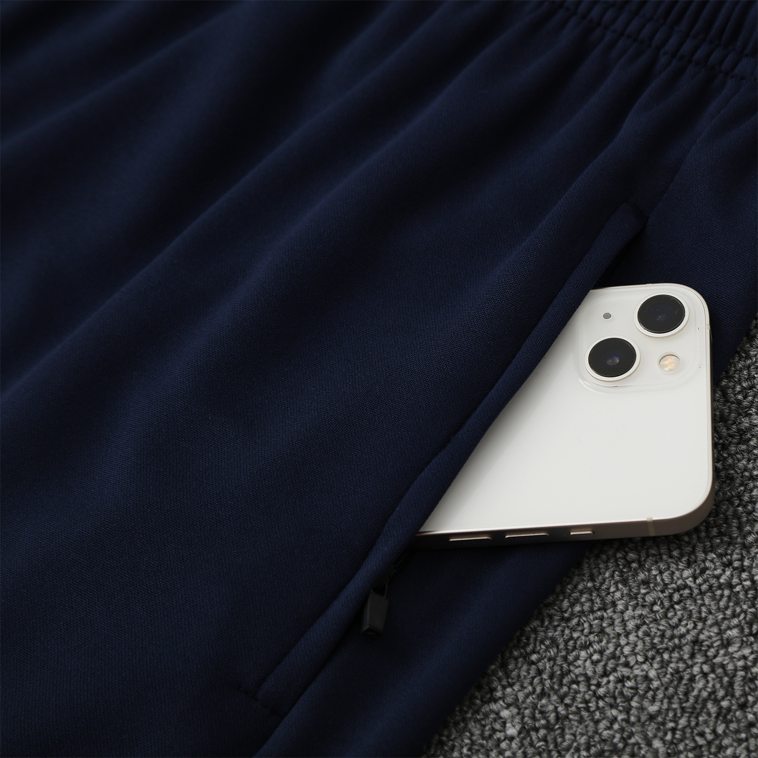 foot-Barcelona 25-26 Long Sleeve Training Set - Deep Blue Top and Deep Blue Pants