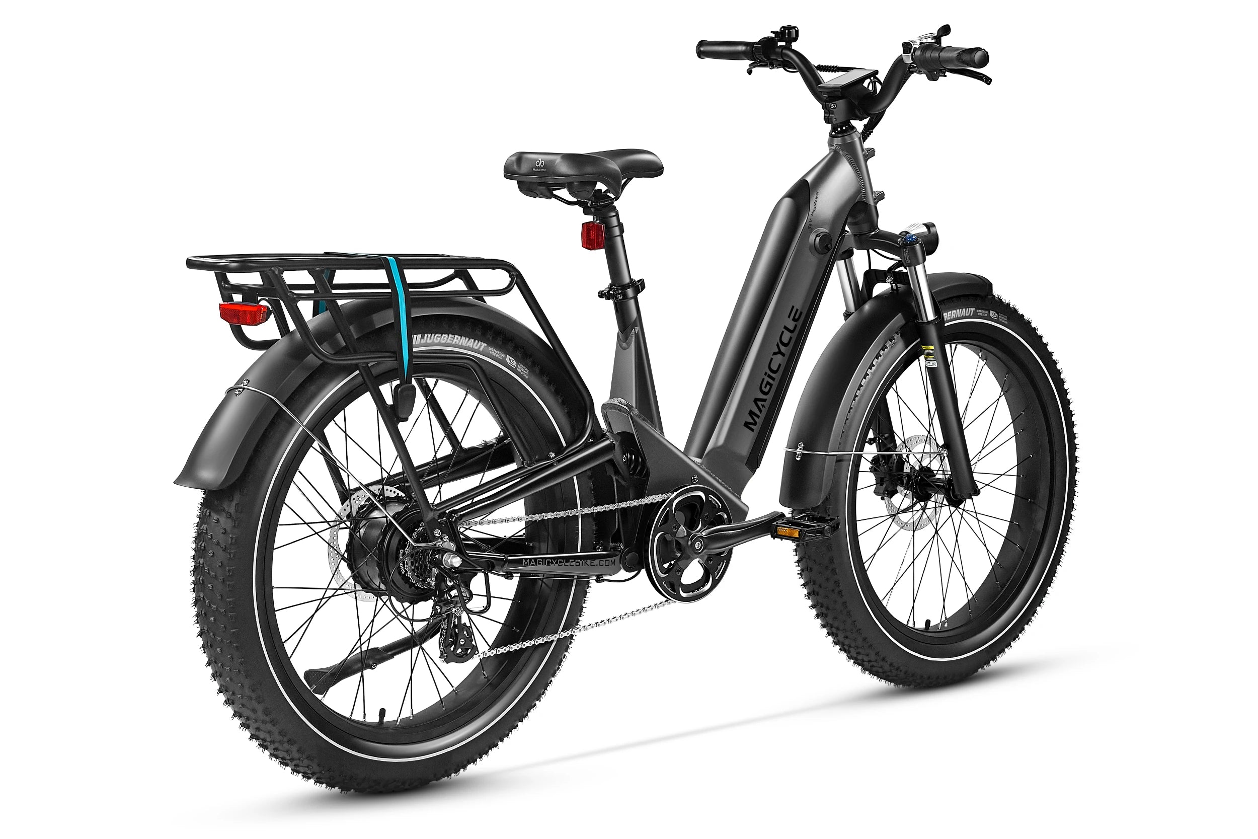Magicycle Deer Step-Thru Full Suspension Ebike SUV、mySite、bearsvspackers