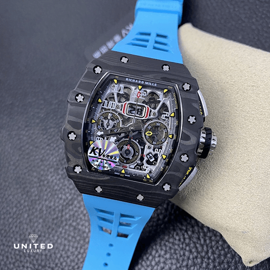 Richard Mille RM01103 Blue Bracelet Replica front view