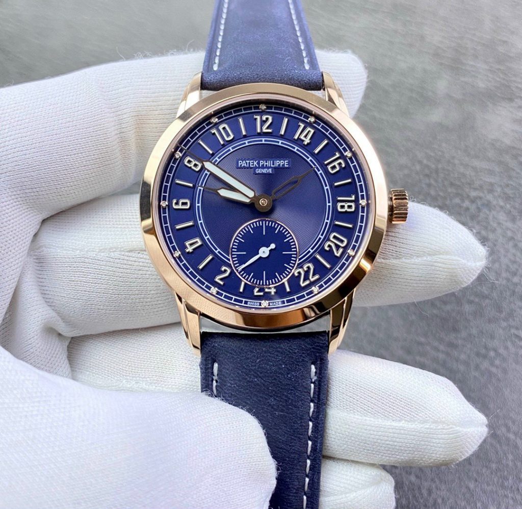 Đồng Hồ Patek Philippe Calatrava 5224R Replica 11 Nhà Máy GR 42mm (7)