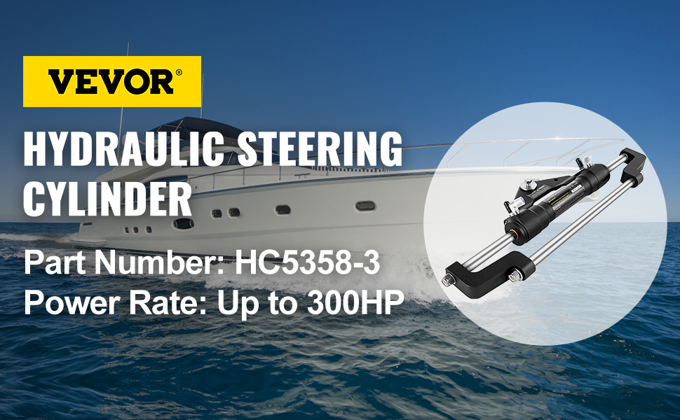 hydraulic outboard steering