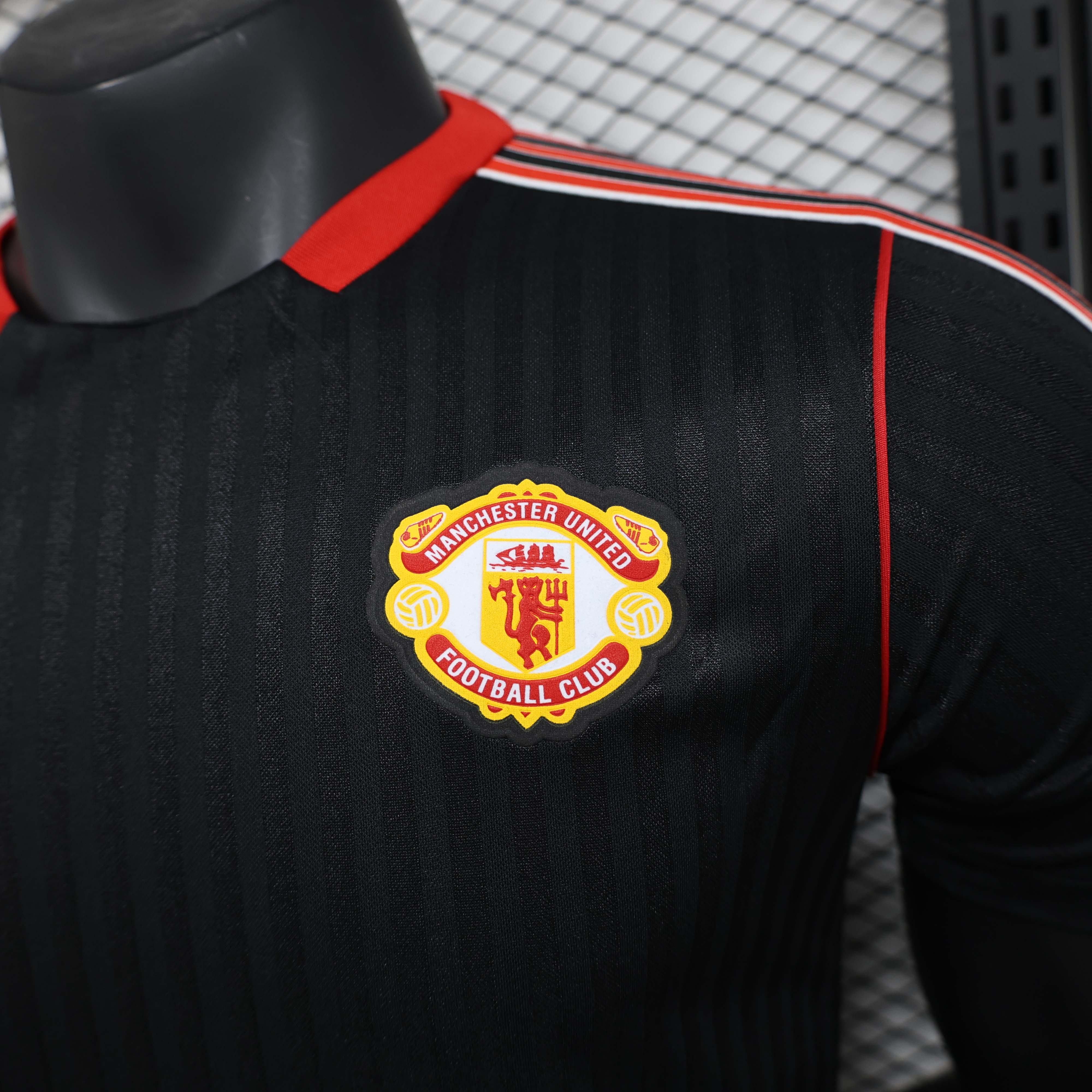 2025/2026 Player Version Manchester United Special Edition Black Football Shirt 1:1 Thai Quality:football jersey mysite: unitedjerseyfootball 邓江浪:football