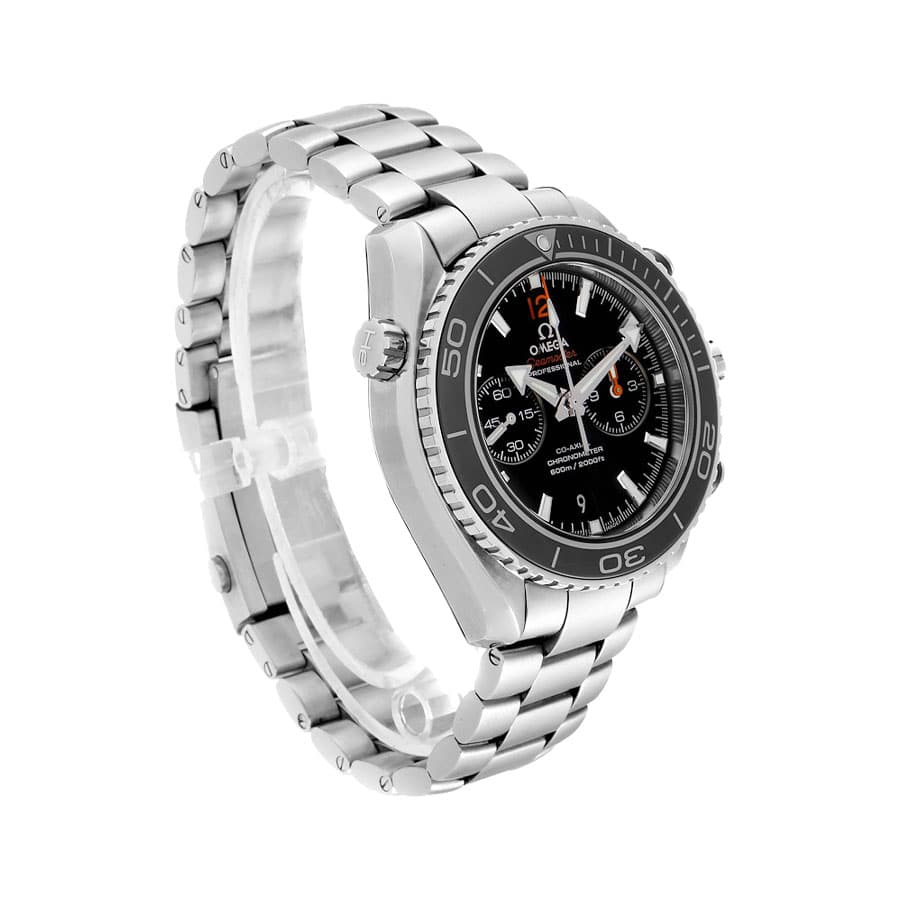omega seamaster planet ocean steel 232 30 46 51 01 003 black dial 2