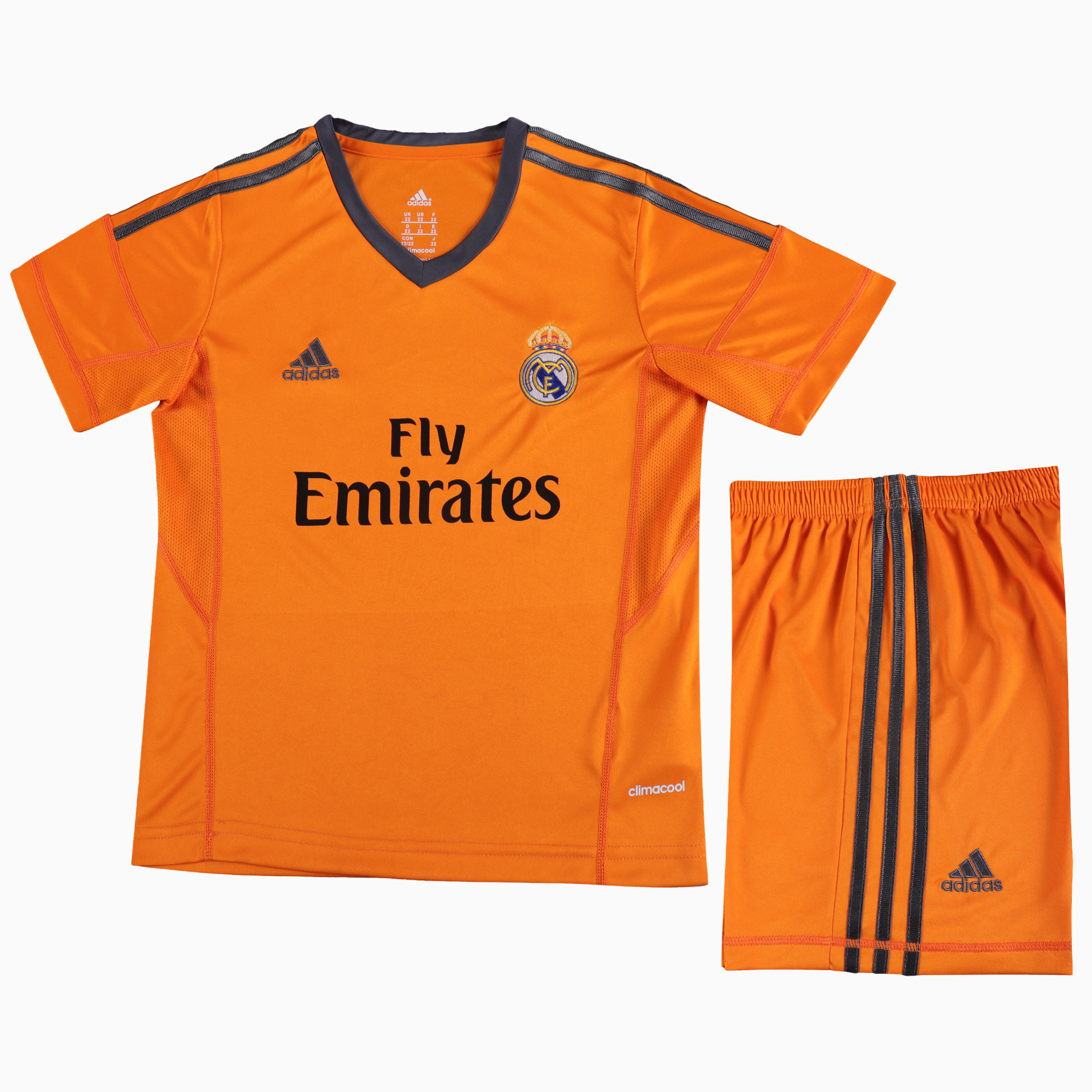 Higojerseys-Retro Real Madrid 2013-14 Third Kids Kit