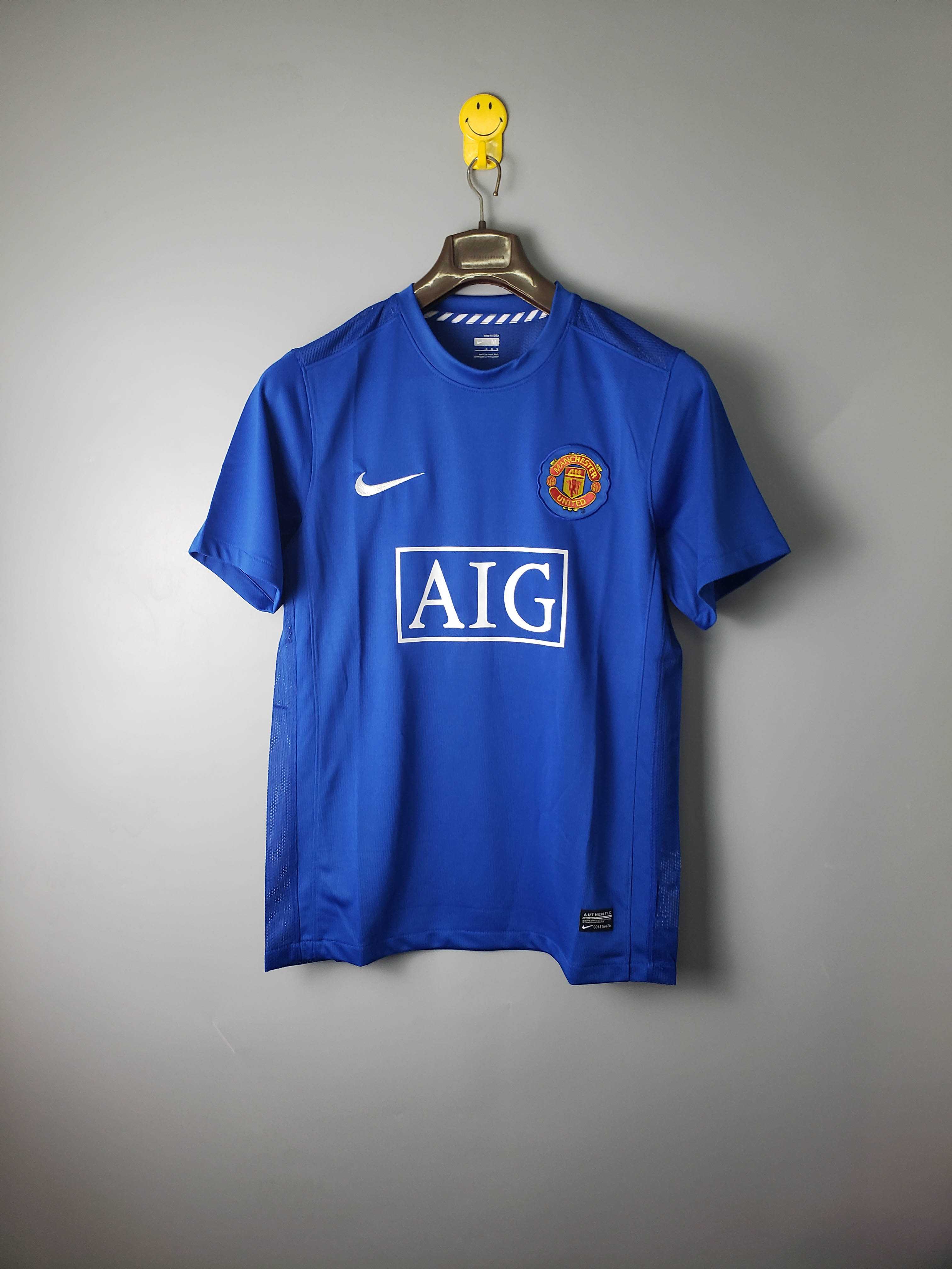 2007/2008 Retro Manchester United Football Shirt Away-mysite Custom Football Kit- Nextkits