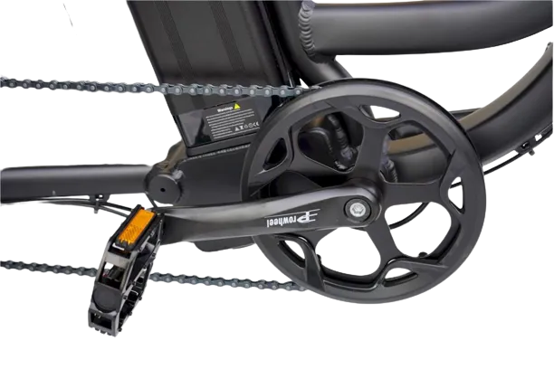 Close-up of eMobility Star Fat Tire Electric Tricycle