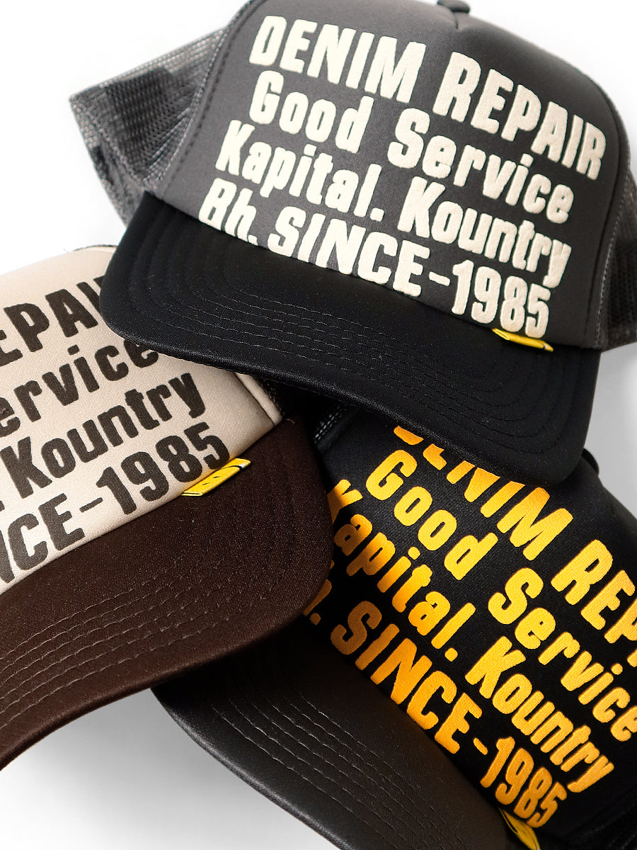 KAPITAL DENIM REPAIR SERVICEpt TRUCK CAP  EK-1732XH 