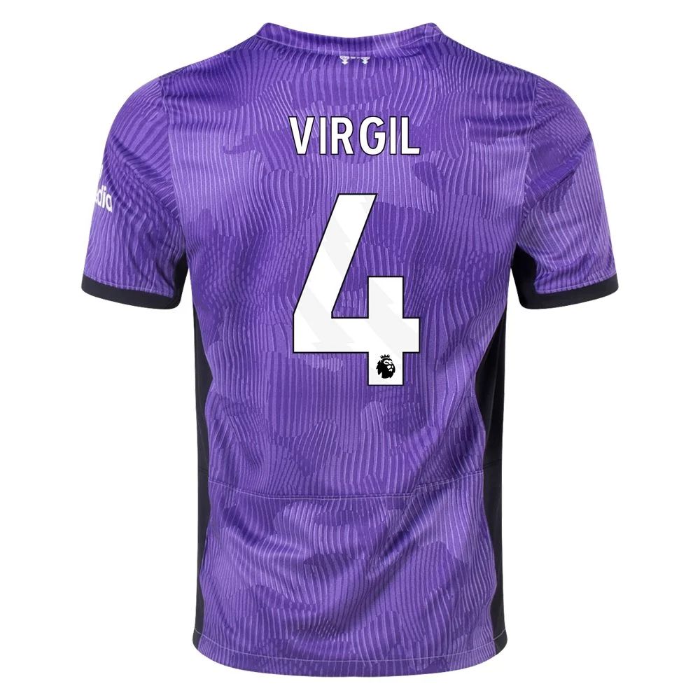 23/24 Liverpool #4 Virgil van Dijk Third Jersey-mysite Custom Football Kit- Nextkits