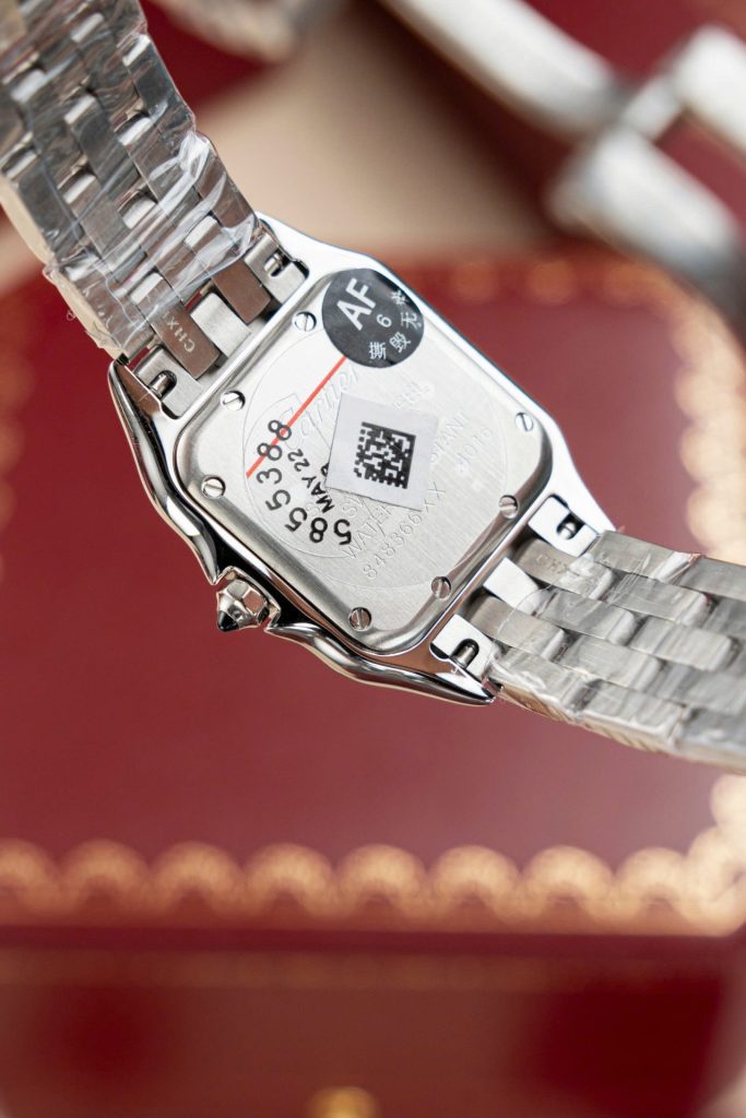 Đồng Hồ Cartier Panthere W2PN0007 Replica 11 Mặt Trắng Vành Đính Đá 27x37mm (2)