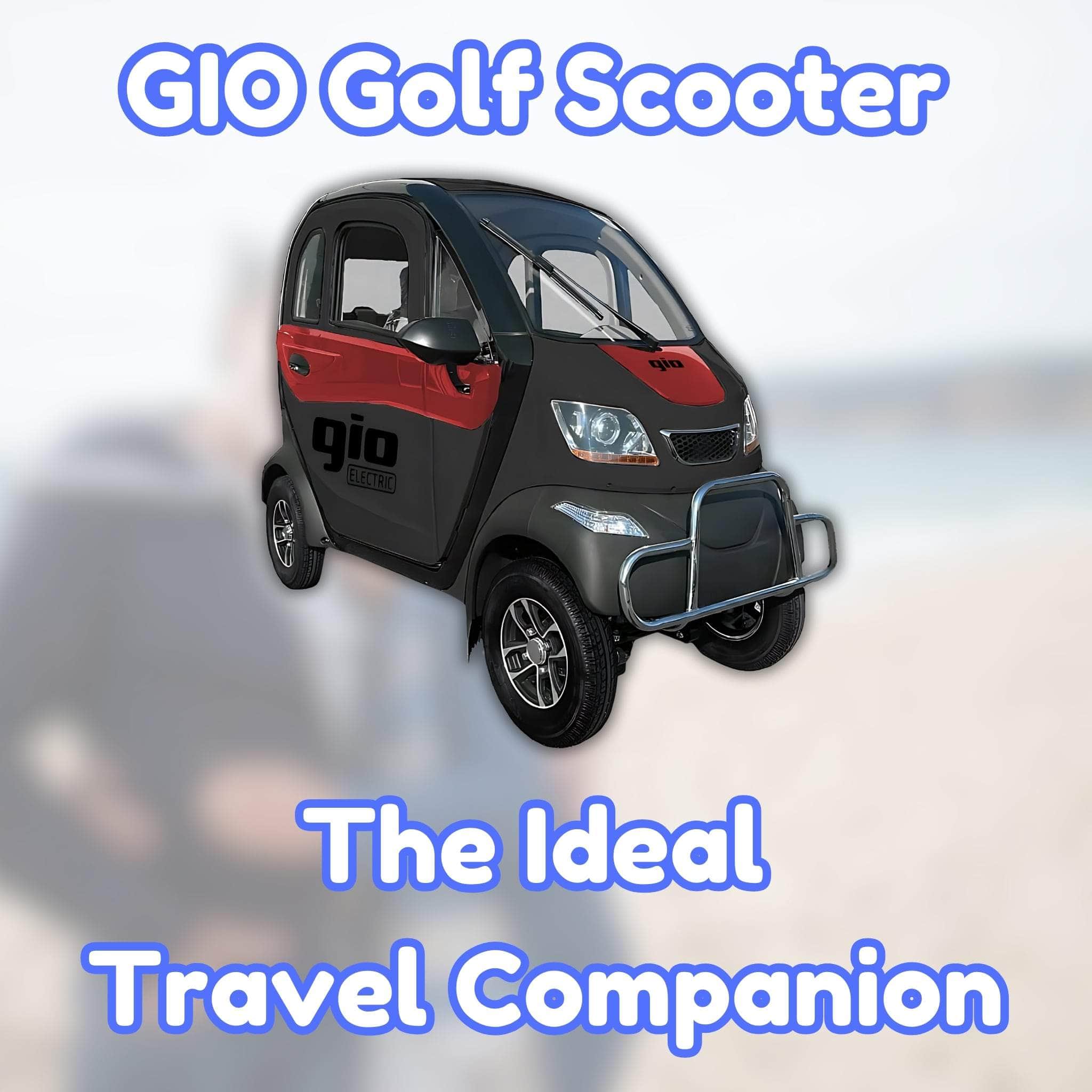 GIO Golf Scooter: The Ideal Travel Companion