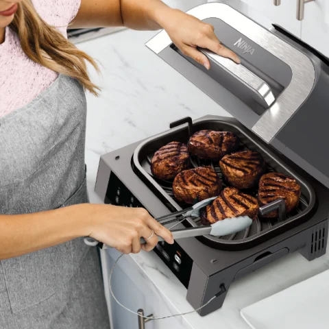 Grill up to 6 steaks