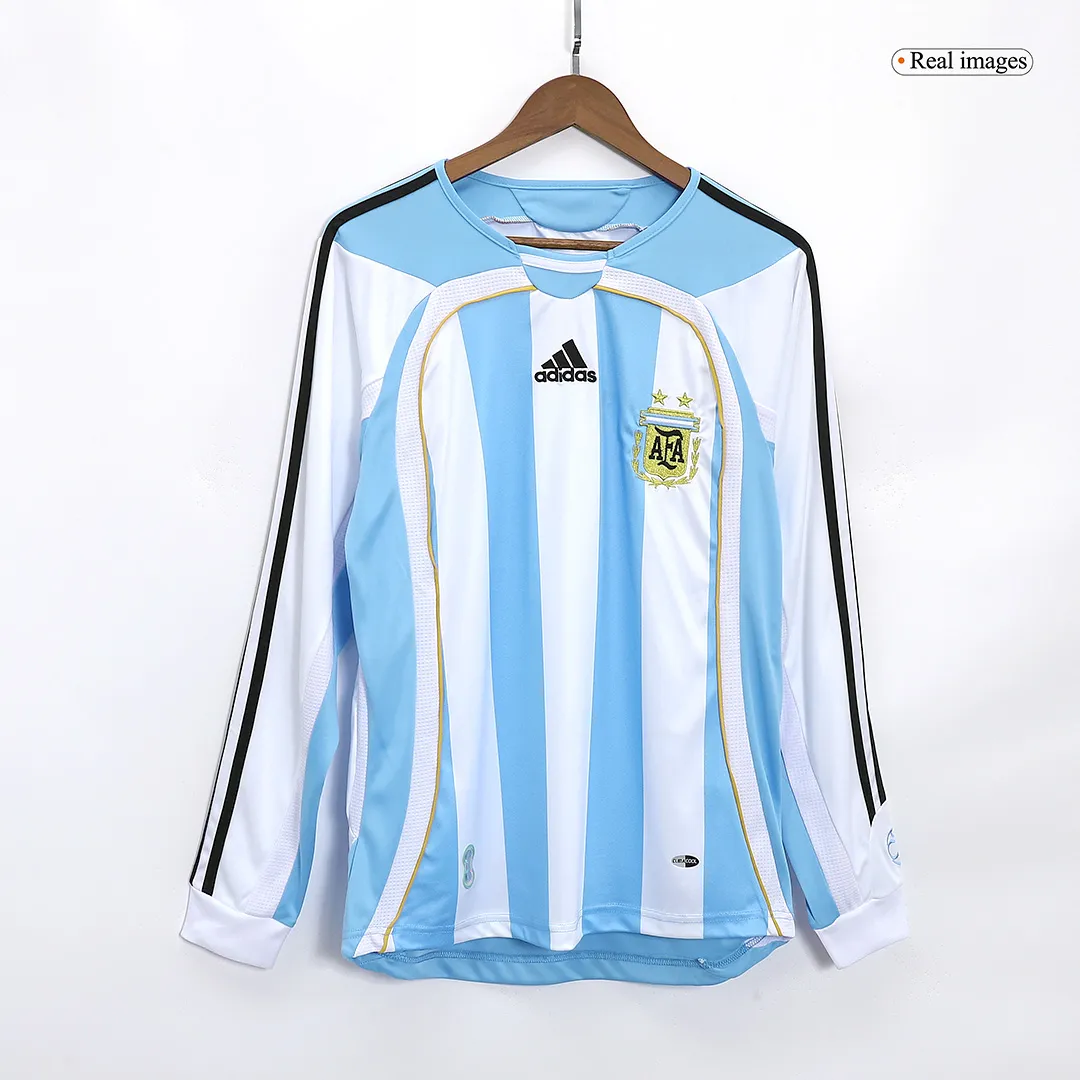 2006 Argentina Home Long soccer jersey-Retro version: Ajax 24-25 Home Stadium Jersey - Fans Version mysite: Adidas luxuryfootballshirts.com: https://www.luxuryfootballshirts.com/