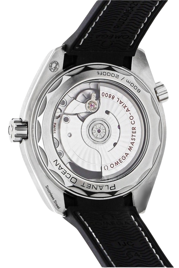Omega Planet Ocean Ref. 215.33.40.20.01.001 Super Clone Watch – Black Dial Stainless Steel Bracelet Fake Replica